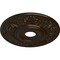 Ekena Millwork Vienna Ceiling Medallion (Fits Canopies up to 6 1/2"), 20"OD x 3 1/2"ID x 1 1/2"P, Bronze CM20VIBZS - alternate 4